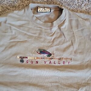 STUNNING VINTAGE CAMP DAVID SUN VALLEY T SHIRT